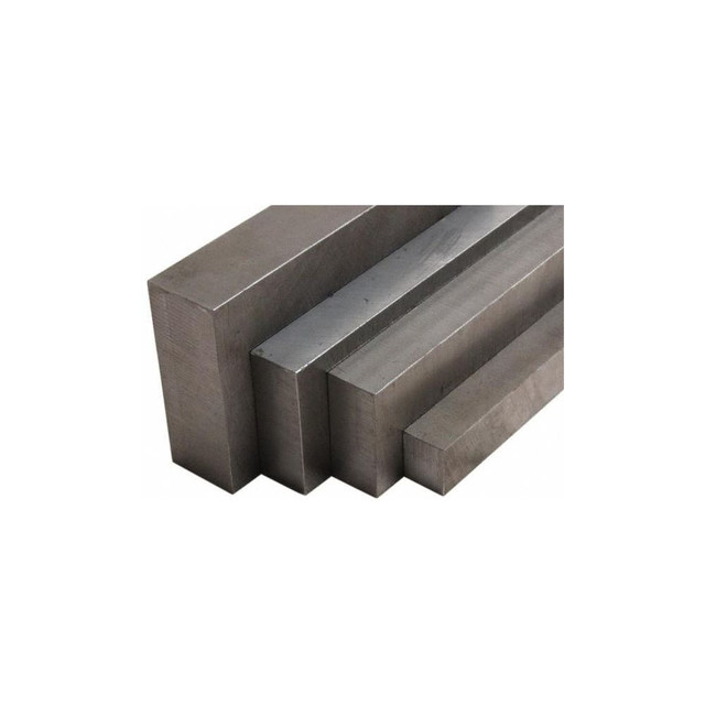 Value Collection DA.5X02.0X12 Steel Rectangular Bars; Thickness (Inch): 1/2 ; Material: 4140 Steel ; Width (Inch): 2in ; Thickness Tolerance: +.015"/+.035" ; Length (Inch): 12in ; Hardness: 260-321 Brinell