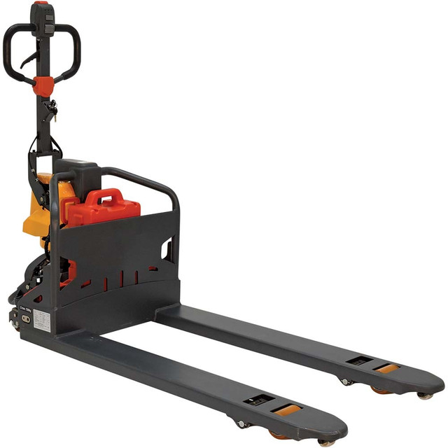 Vestil EPT-2748-26 Power Pallet Truck: 2,600 lb Capacity, 27" OAW, 27" Forks, 7.8" Lifting Height