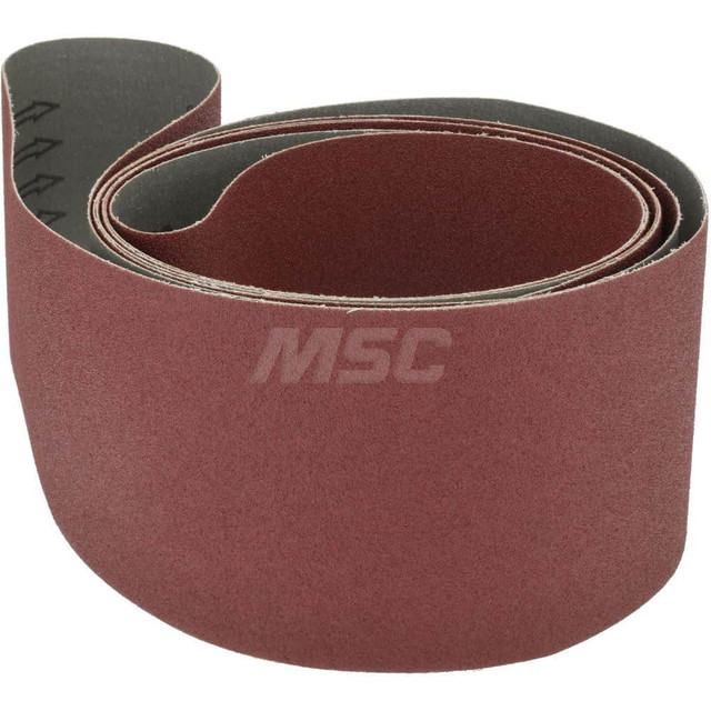 Tru-Maxx 7307 Abrasive Belt: 4" Wide, 132" Long, 100 Grit, Aluminum Oxide