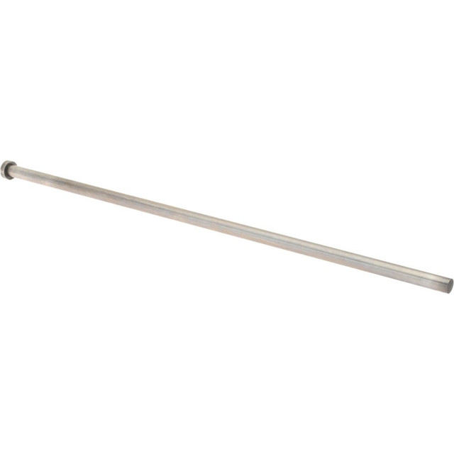 Gibraltar MEP1080-G Straight Ejector Pin: 10.2 mm Pin Dia, 400 mm OAL, Steel