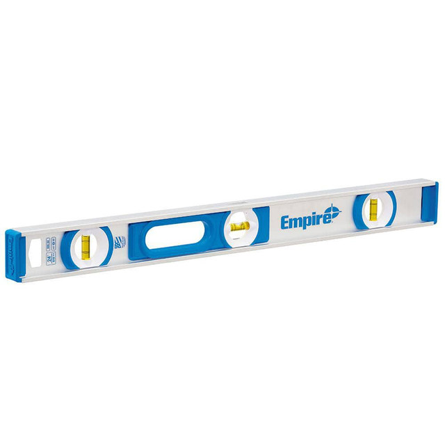 Empire Level 500M.48 Box Beam, I-Beam & Torpedo Levels; Level Type: I-Beam ; Length (Inch): 48 ; Magnetic: Yes ; Body Material: Aluminum ; Top Read: Yes ; Graduation Location: Front