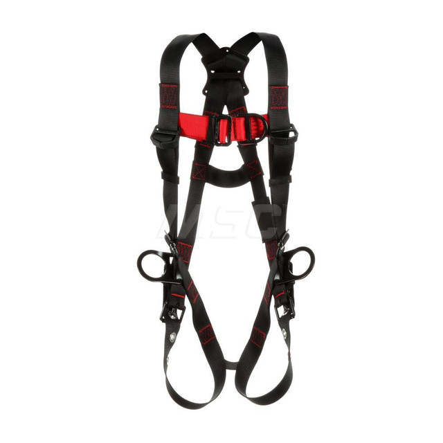 DBI-SALA 7100184602 Fall Protection Harnesses: 420 Lb, Vest Style, Size Medium & Large, For Climbing & Positioning, Polyester, Back Front & Side