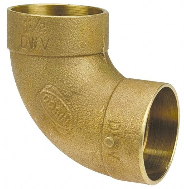 NIBCO E055650 Drain, Waste & Vent Pipe Fitting: 4" Fitting, C x C, Cast Copper