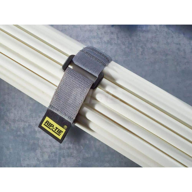 Rip-Tie N-09-1PK-BK Cable Tie: 0.75" Long, Black, Nylon, Reusable