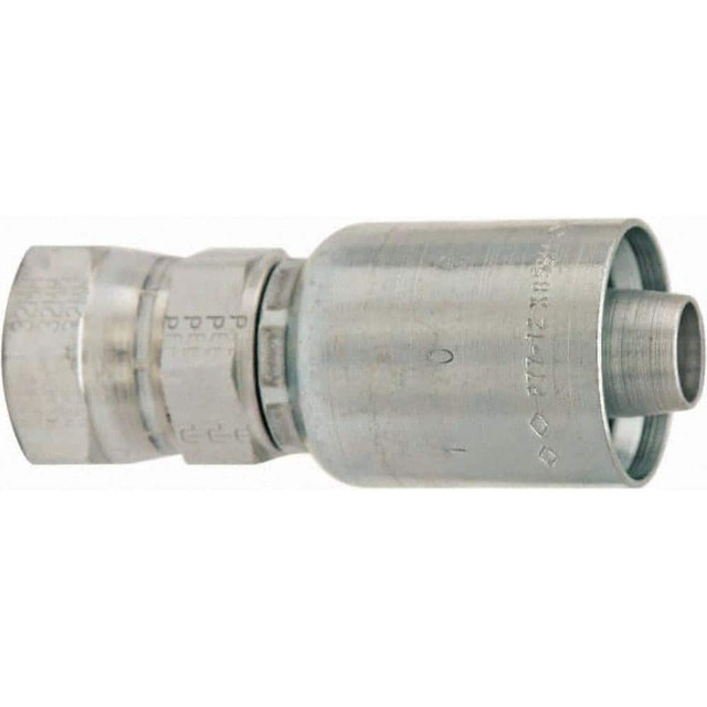 Parker BD-1JS771212-1 Hydraulic Hose Female Seal-Lok Swivel Short Fitting: 0.75" ID, 12 mm, 1-3/16-12