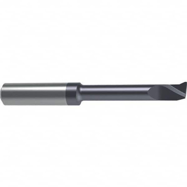 Guhring 9258510060400 Profile Boring Bar: 4.7 mm Min Bore, 27 mm Max Depth, Left Hand Cut, Fine Grain Solid Carbide