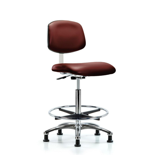 Blue Ridge Ergonomics MSC40265 Task Chair: Vinyl, Borscht