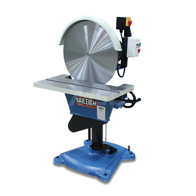 Baileigh 1019164 Disc Sanding Machines; Disc Diameter (Inch): 20.0000 ; Disc Speed (RPM): 1100.00 ; Outward Table Tilt (Degrees): 45.00