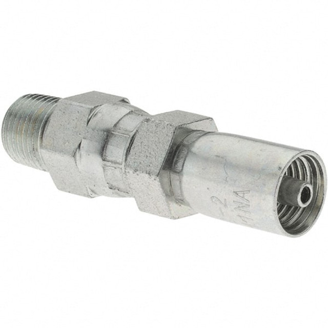 Parker PX-00291 Hydraulic Hose Male Connector: 0.125" ID, 1/8-27