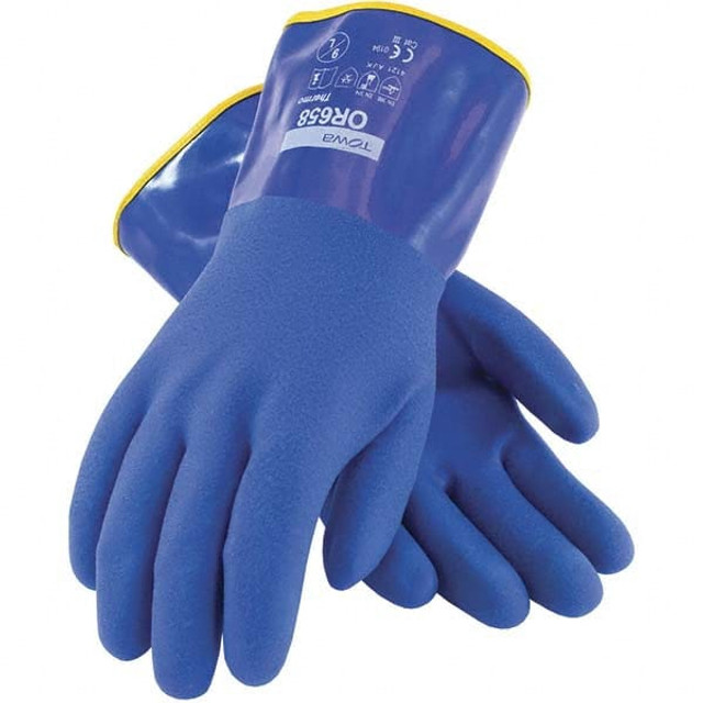 PIP 58-8658DL/XXL General Purpose Work Gloves: 2X-Large, Cotton & Polyvinylchloride