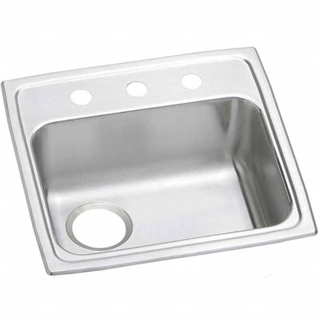 ELKAY. PSRADQ191955L2 Drop-In Sink: 304 Stainless Steel