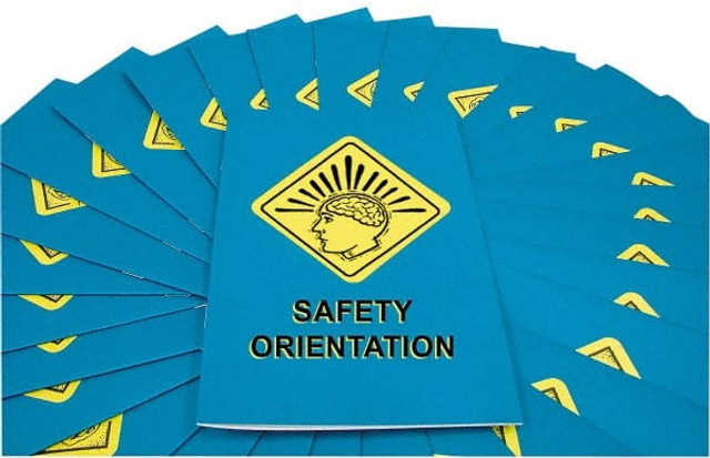 Marcom B000SAA0EM 15 Qty 1 Pack Safety Orientation Training Booklet