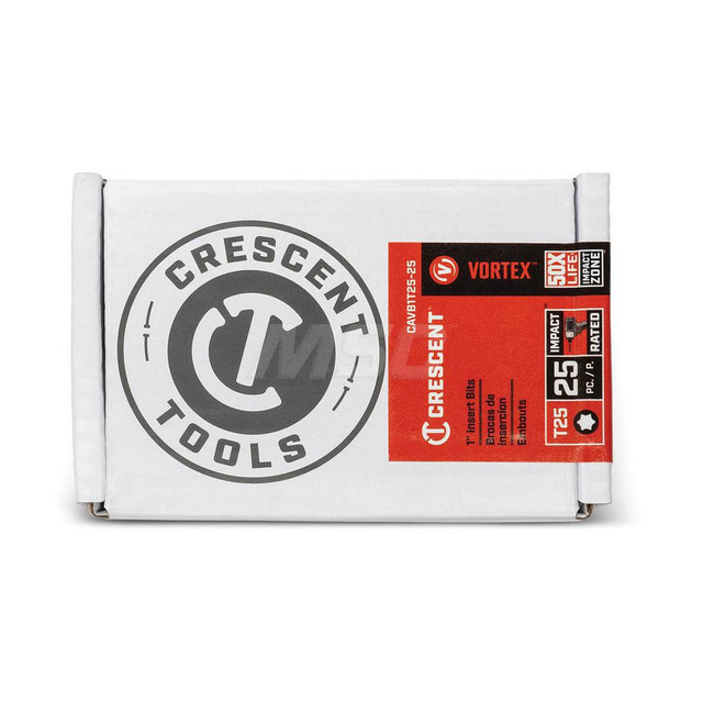 Crescent CAVB1T40-25 Power Screwdriver Bit: T40 Torx