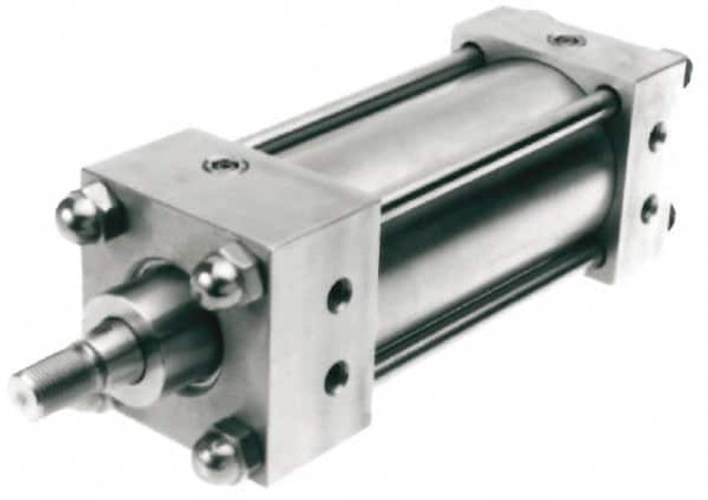 Norgren SC01A-B06-EAA90 Double Acting Rodless Air Cylinder: 1-1/2" Bore, 1" Stroke, 150 psi Max, 3/8 NPTF Port