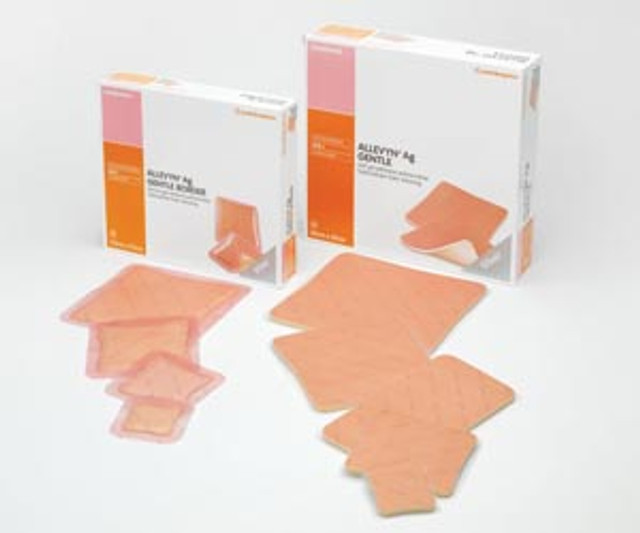 Smith & Nephew, Inc.  66800453 Dressing, Ag Gentle Border, Adhesive, 5" x 5", 10/bx, 4 bx/cs (US Only)