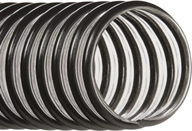 Hi-Tech Duravent 039003000001 Vacuum Duct Hose: Polyvinylchloride, 3" ID, 24 Hg Vac Rating, 20 psi