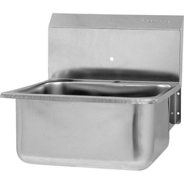 SANI-LAV 5250 Wash Sink: Wall Mount, 304 Stainless Steel