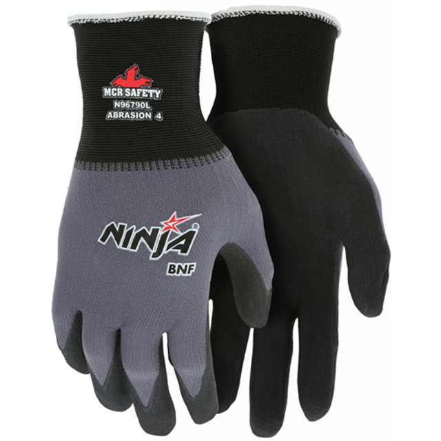 MCR Safety N96790XL Ninja BNF, 15 G-Palm coat