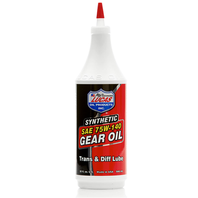 Lucas Oil 10121 Synthetic SAE 75W-140 Gear Oil