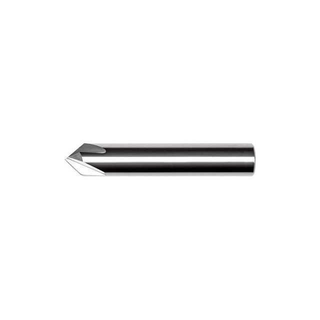 MSC 64-4860 Chamfer Mill: 0.25" Dia, 4 Flutes, Solid Carbide
