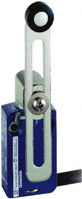 Telemecanique Sensors XCMN2145L1 General Purpose Limit Switch: DP, NC, Roller Lever, Side