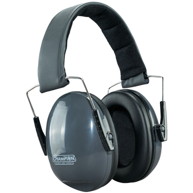 Champion Targets 40995 Champion Targets 40995 Small Frame Passive Earmuffs, 21dB Noise Reduction Rating, Gray