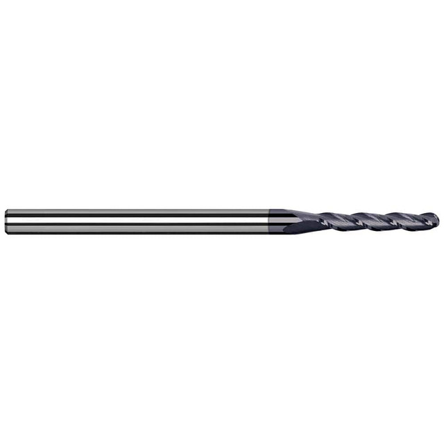 Harvey Tool 930662-C6 Ball End Mill: 0.062" Dia, 0.312" LOC, 3 Flute, Solid Carbide