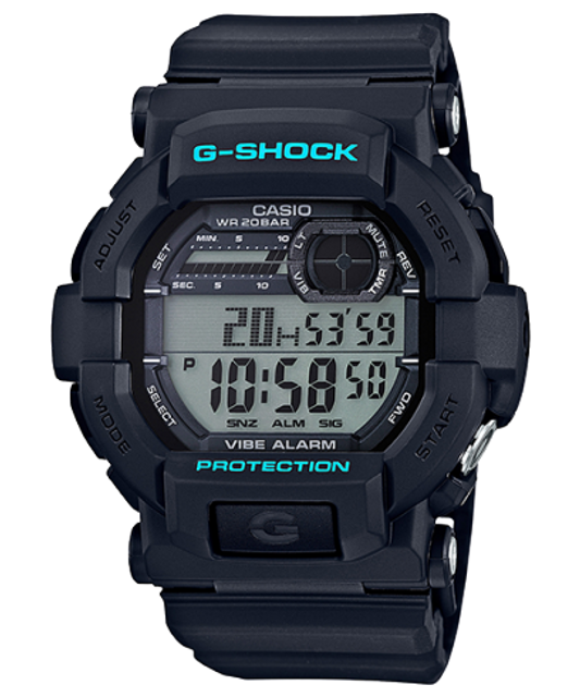 Casio GD350-1CR G-Shock Classic w/ Vibration Alarm & World Time Casio GD350-1CR G-Shock Classic w/ Vibration Alarm & World Time