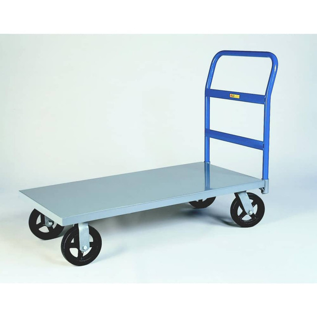 Little Giant. NBB-3060-6MR Platform Truck: 2,000 lb Capacity, Steel Deck, 30" Wide, 60" Long, 9" High