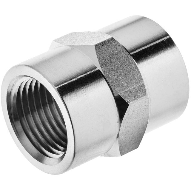 USA Industrials ZUSA-PF-7805 Pipe Fitting: 1/2 x 1/2" Fitting, 304 Stainless Steel
