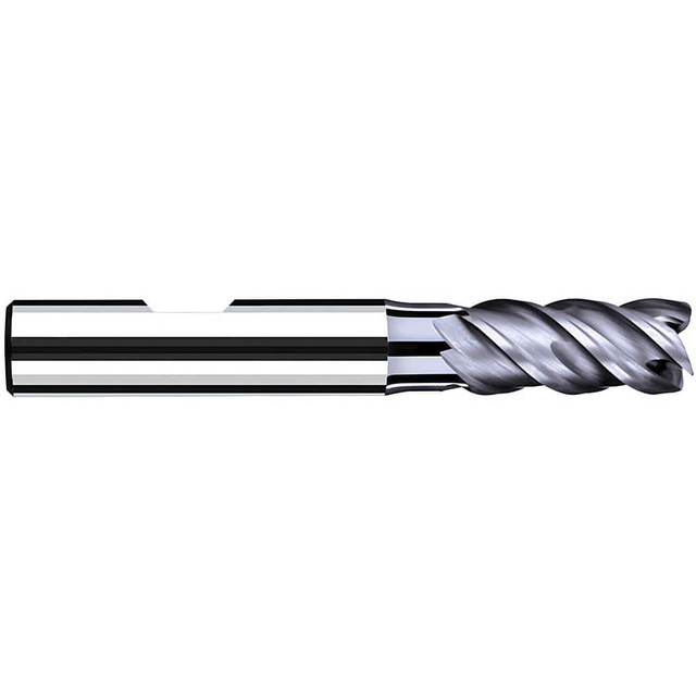 Fraisa P8200450 Corner Radius End Mill: 10 mm Dia, 23.00 mm LOC, 45 deg Helix, TiAlCrN Coated, Corner Radius End, Centercutting Series NB-NVDS