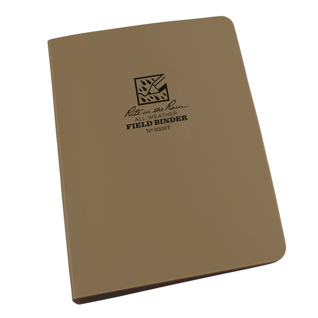 Rite in the Rain 9200T Ring Binder - 0.5 - Tan Rite in the Rain 9200T Ring Binder - 0.5 - Tan