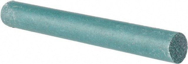 MSC P-12 C Round Abrasive Stick: Silicon Carbide, 3/4" Wide, 3/4" Thick, 6" Long