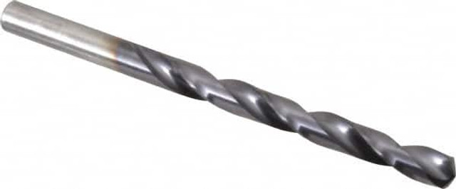 Chicago-Latrobe 42619 Jobber Length Drill Bit: 19/64" Dia, 135 &deg;, High Speed Steel