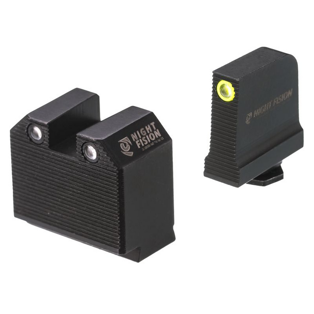 Night Fision GLK-005-465-488-YGZG Optics Ready Stealth Night Sight Set for Glock 48 w/ RMRcc