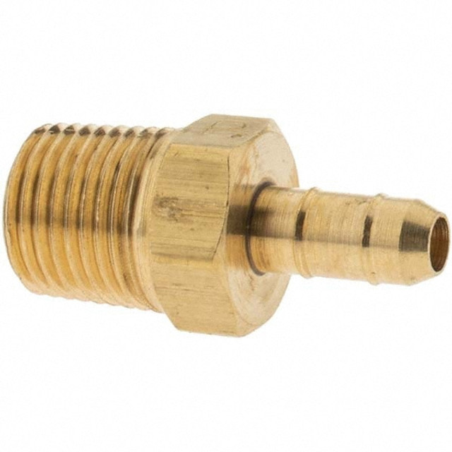 Parker MP11851 Barbed Tube Male Connector: Multiple Barbs, 1/8-27