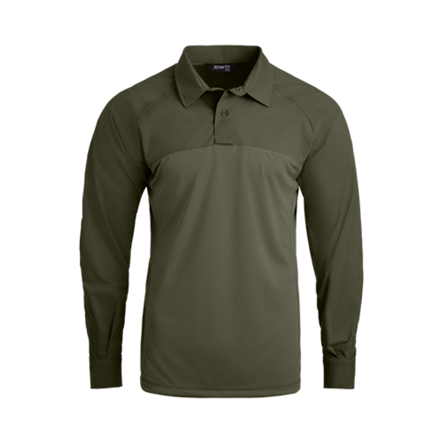 Vertx VTX8255ODXLARGESHORT Fusion Flex Performance Hybrid Shirt - Long Sleeve