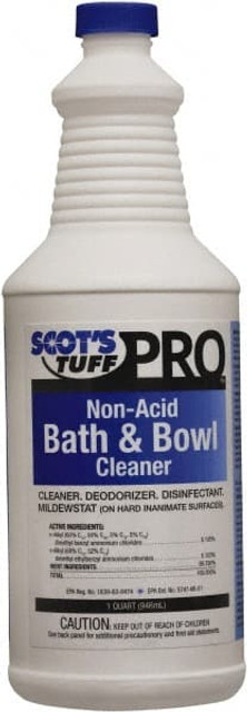 Scot's Tuff D2711 32 oz Bottle Liquid Toilet Bowl Cleaner