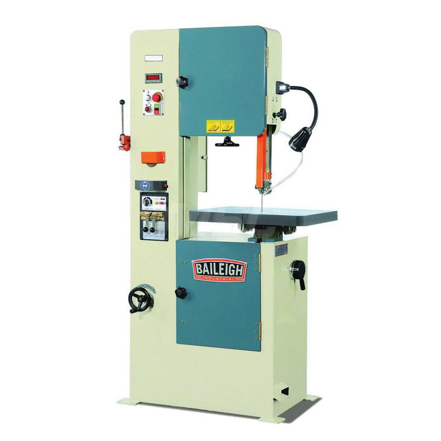 Baileigh 1230390 Vertical Bandsaw: EVS Drive