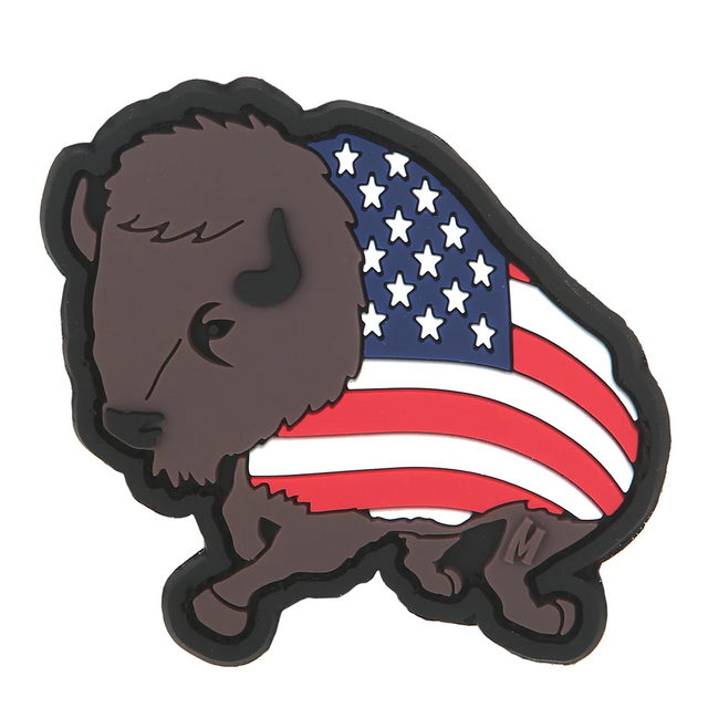 Maxpedition BISNC American Bison Morale Patch - Full Color