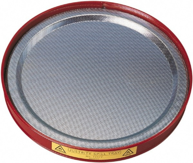 Justrite. 10177 1 Gal Sump Capacity Steel Spill Tray