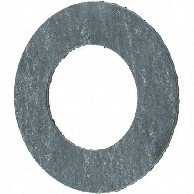Made in USA 31947112 Flange Gasket: For 1-1/4" Pipe, 1-21/32" ID, 3" OD, 1/16" Thick, Carbon Fiber