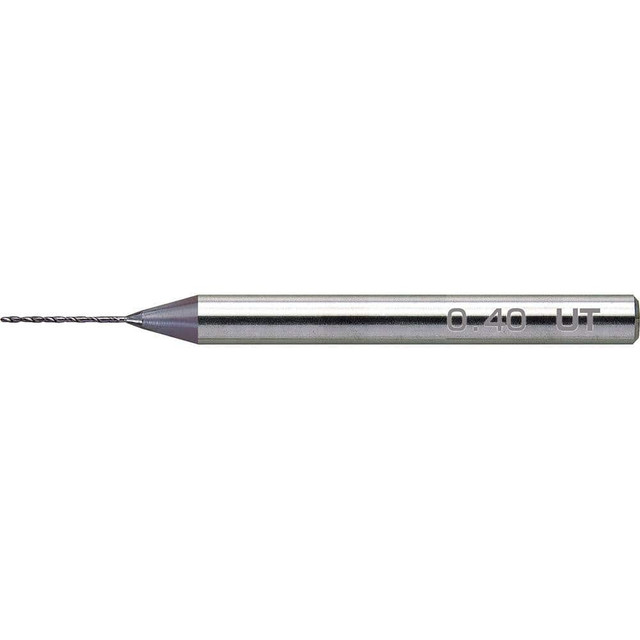 US Union Tool 1370173 Micro Drill Bit: 1.73 mm Dia, 150 ° Point, Solid Carbide