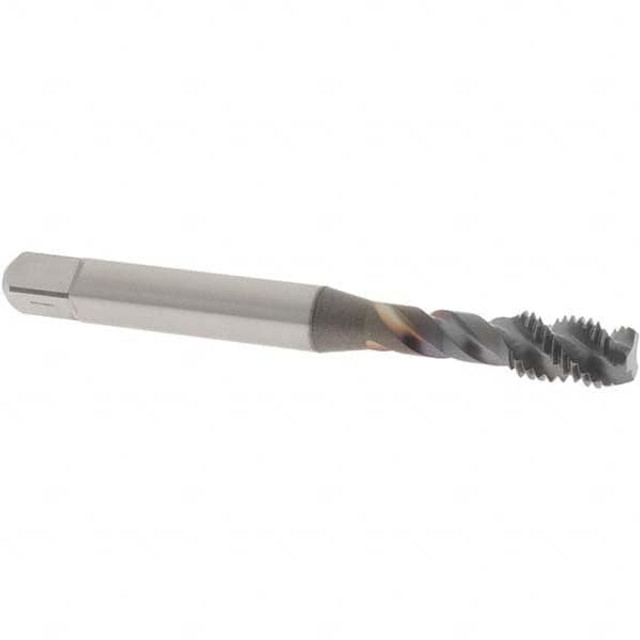 OSG 2935408 Spiral Flute Tap: 1/4-28 UNF, 3 Flutes, Modified Bottoming, 2B Class of Fit, Vanadium High Speed Steel, TICN Coated