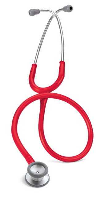 Solventum Corporation  2113R Pediatric Stethoscope, 28" Red Tubing (Continental US+HI Only) (Littmann items are only available for sale online by distributors authorized by 3M Littmann)