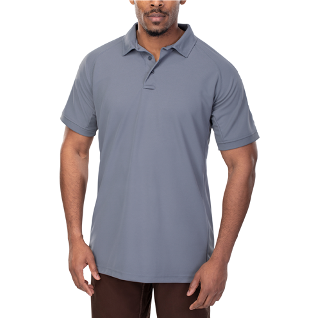 Vertx VTX4000PGYLARGE Vertx Coldblack Men's Short Sleeve Polo