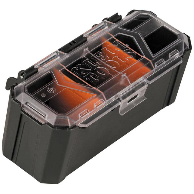 Klein Tools 54815MB Tool Box Case & Cabinet Accessories; Accessory Type: Parts Bin Rail Attachment ; Material: Plastic ; Overall Thickness: 4in ; Material Family: Plastic ; Overall Depth: 8.25in ; Overall Width: 4