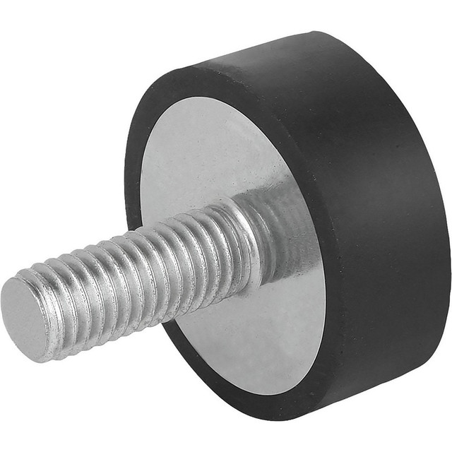 KIPP K0571.030030551 Vibration Isolators; Isolator Type: Standard Deflection ; Insert Material: Stainless Steel ; Isolator Material: Natural Rubber ; Maximum Load Capacity: 114.20 ; Top Diameter: 30.00 ; Bottom Diameter: 30