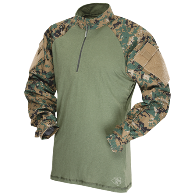 TRU-SPEC 2569025 T.R.U. 1/4 Zip Combat Shirt