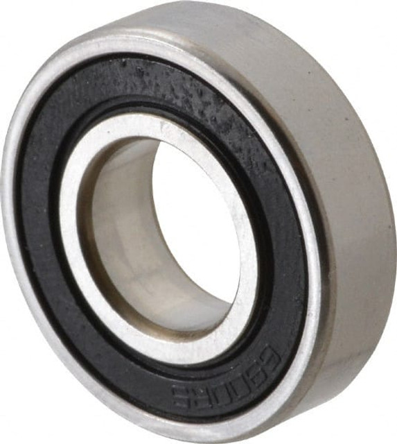 SKF 61900-2RS1 Thin Section Ball Bearing: 10 mm Bore Dia, 22 mm OD, 6 mm OAW, Double Seal